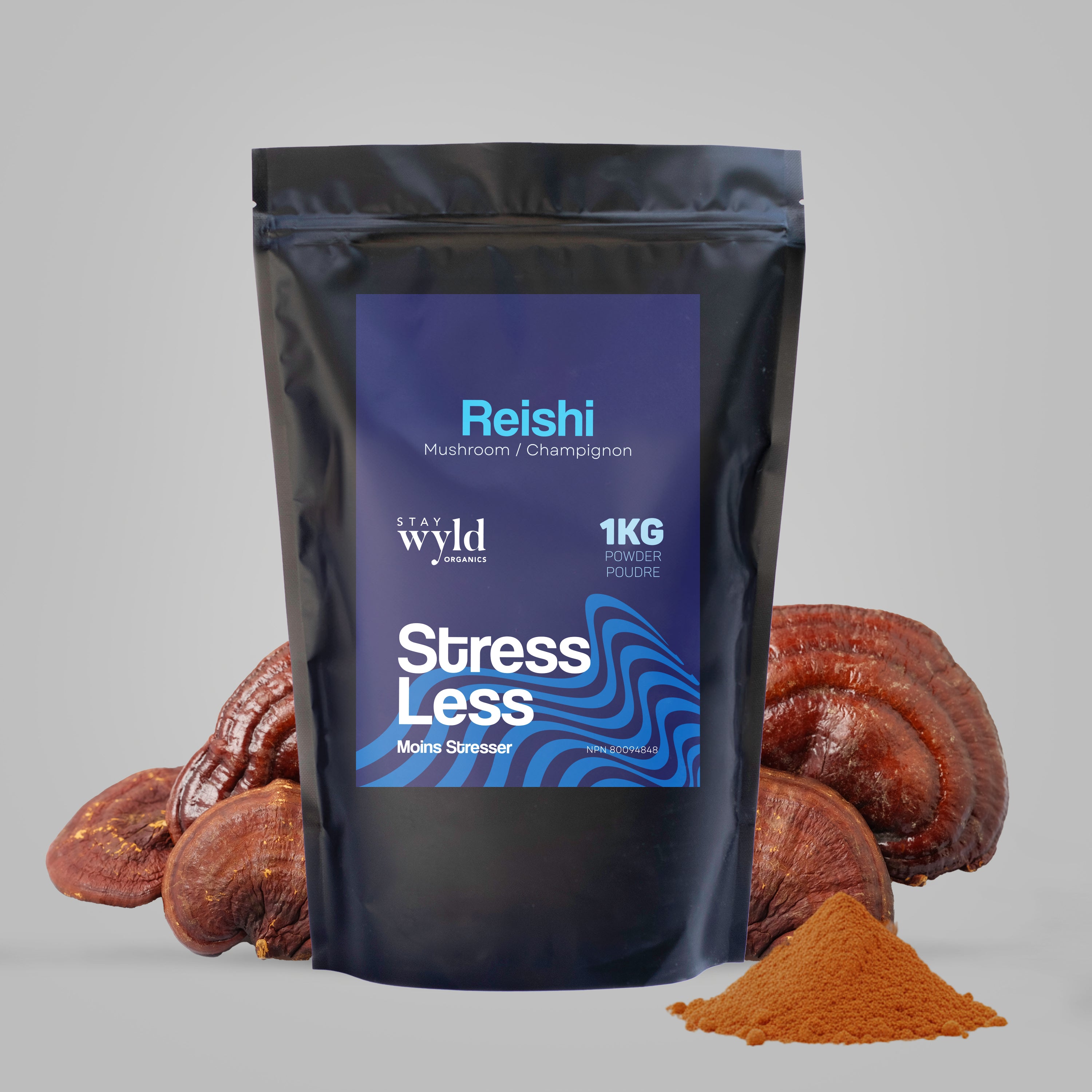 Reishi Mushroom Powder Bulk (1kg)