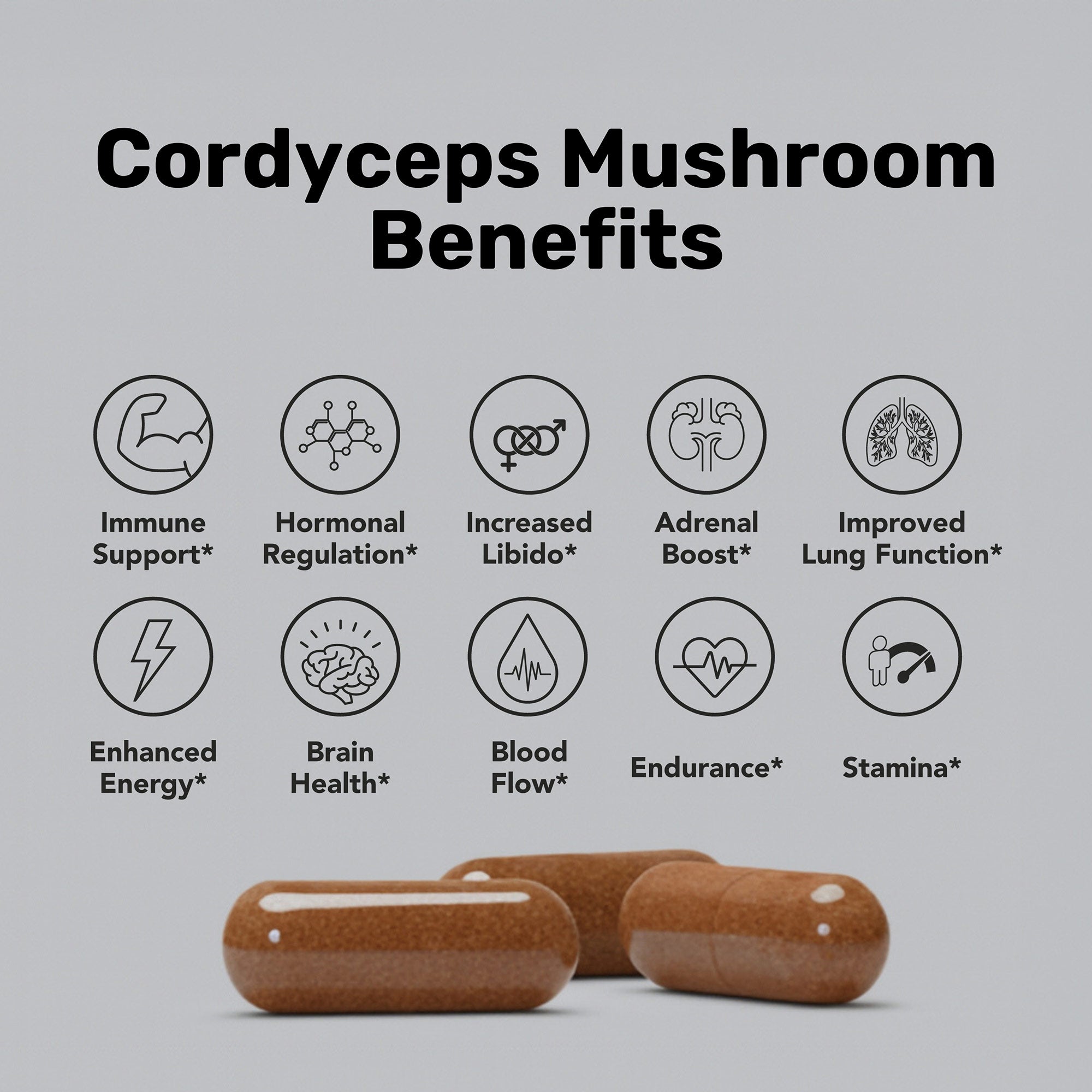 Cordyceps Mushroom Capsules