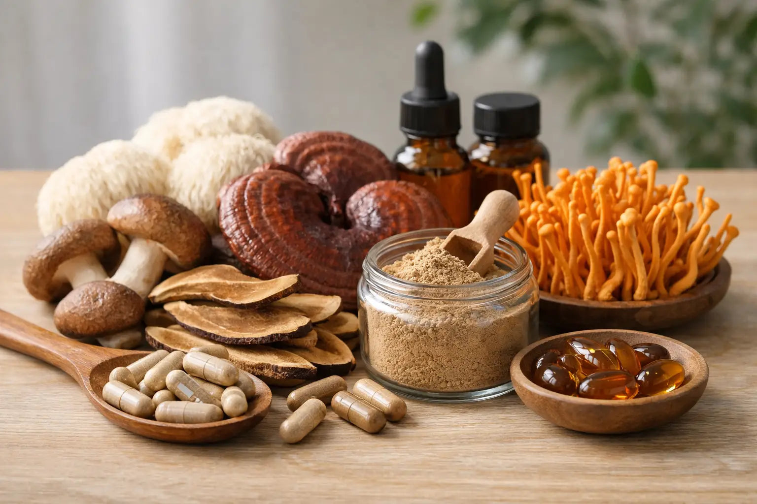 Most Beneficial Mushroom Supplements for You