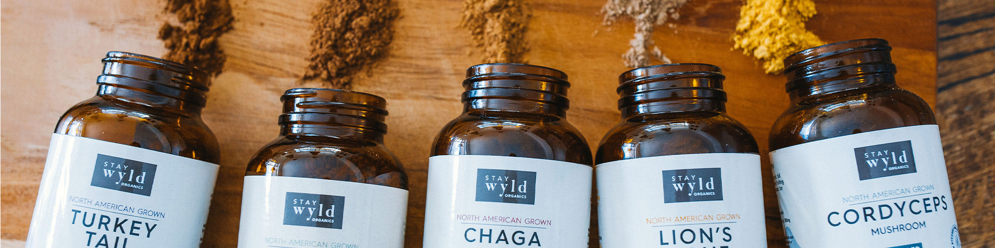 Canadian Grown Mushroom Powders