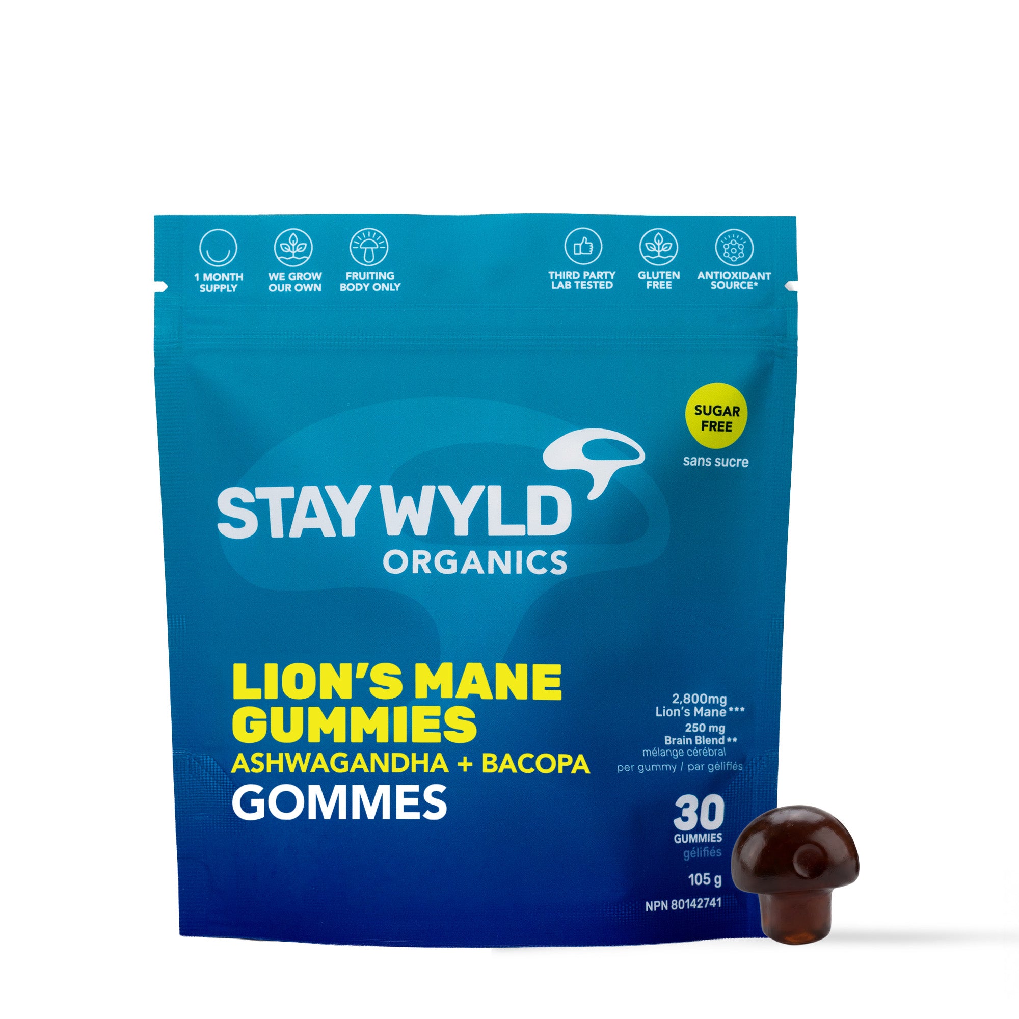 Lion's Mane Mushroom Gummies | 30 pack