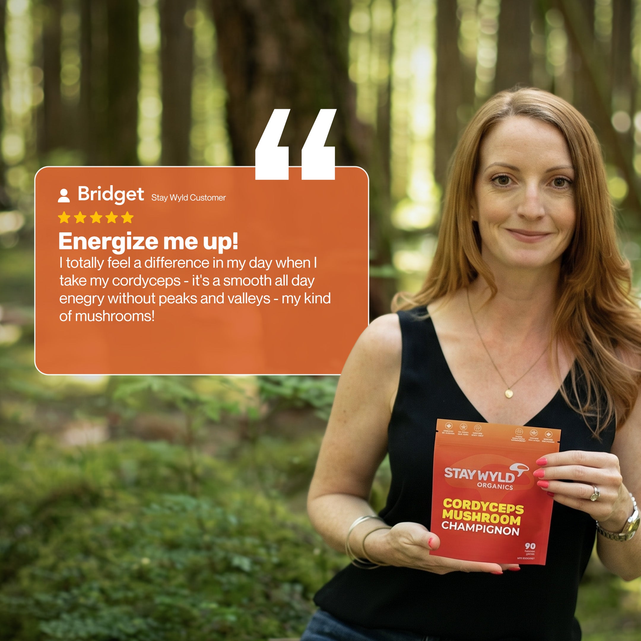 Cordyceps Mushroom Capsules | 90 Capsules
