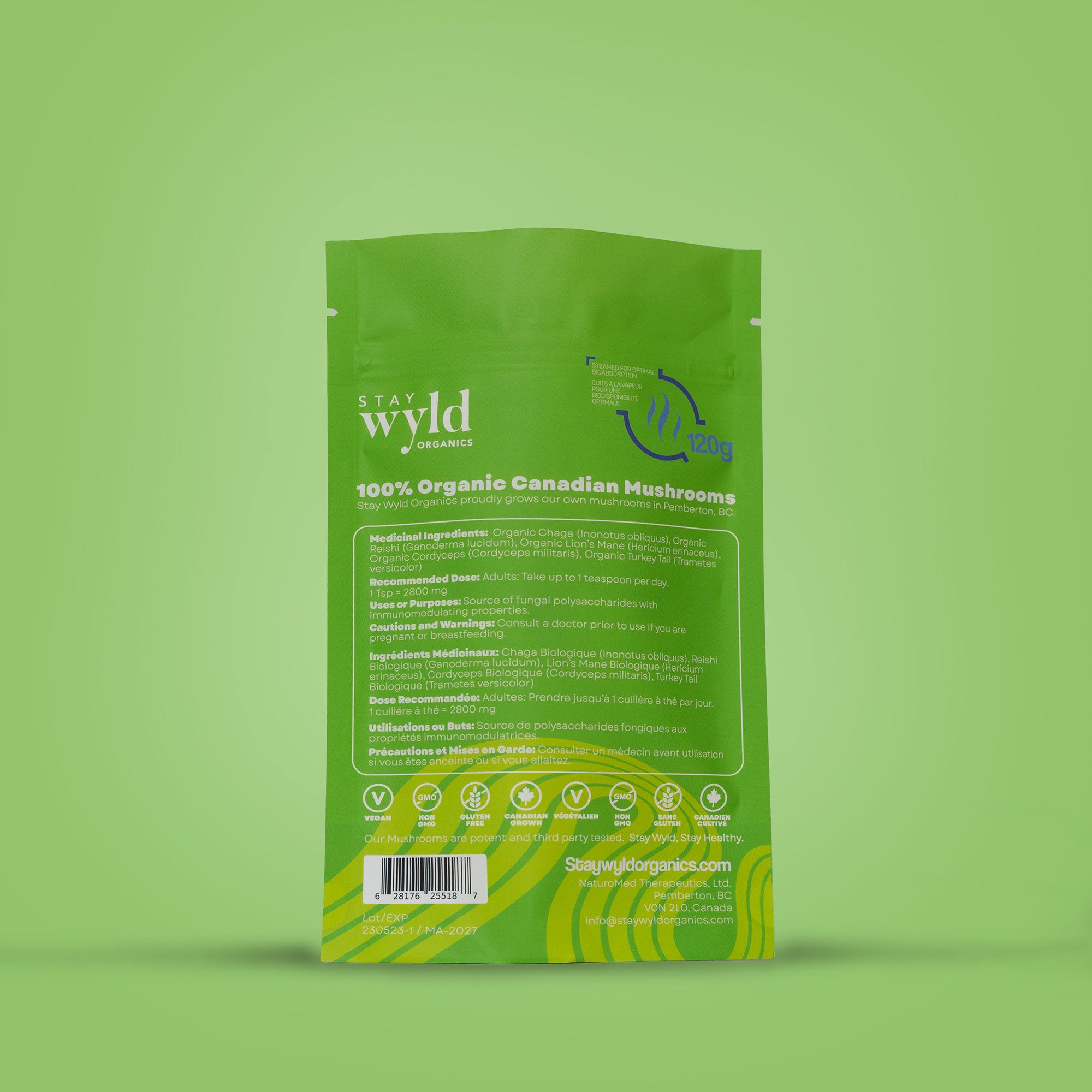Daily Immunity 5-Blend Powder | 120g