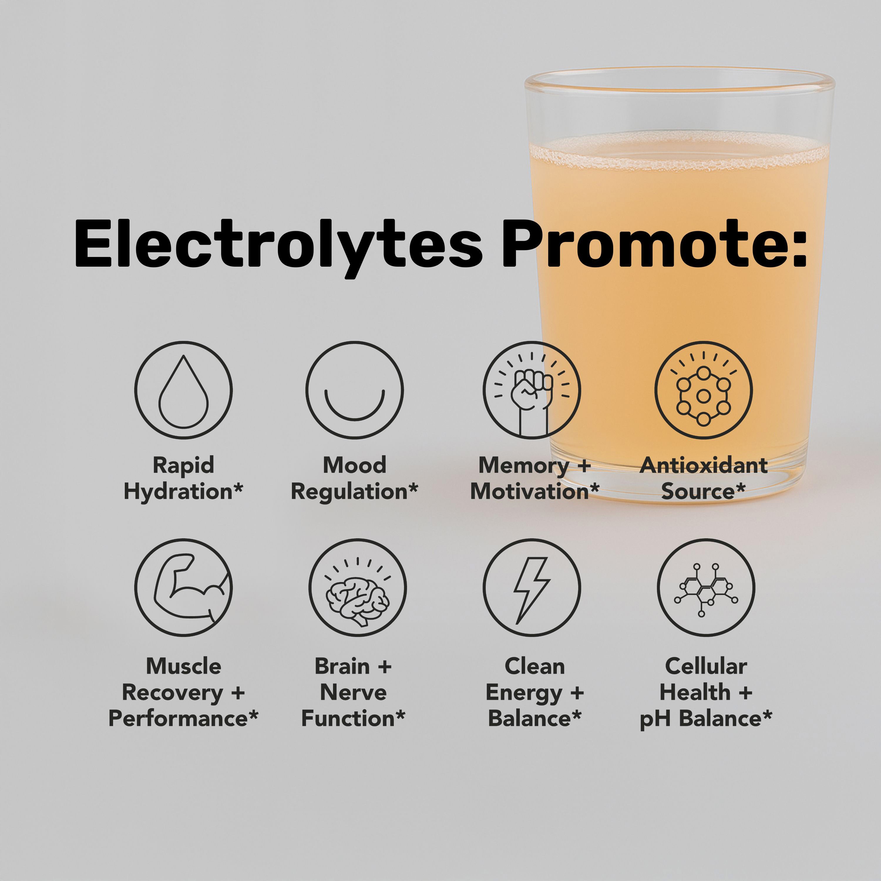 Just Peachy Electrolytes X Lion’s Mane | Stand-up Pouch