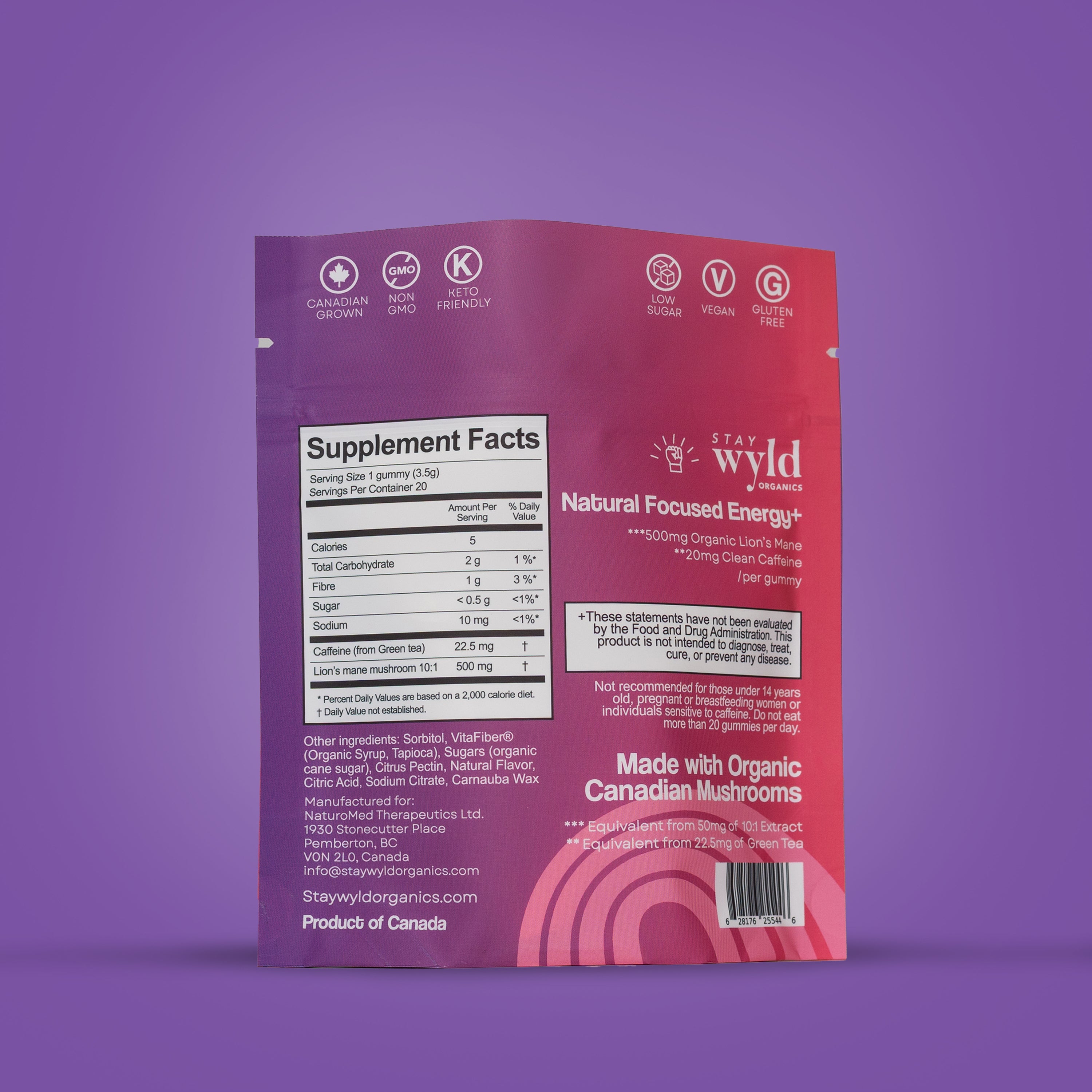 Focused Energy Gummies | 20 pack