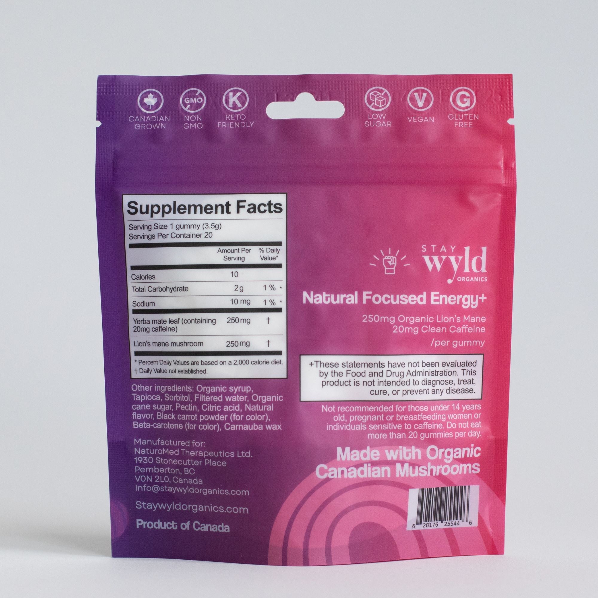 Focused Energy Gummies | 20 pack