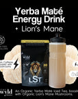 LST - Lion’s Mane X Yerba Maté Ice Tea | Stand-up Pouch