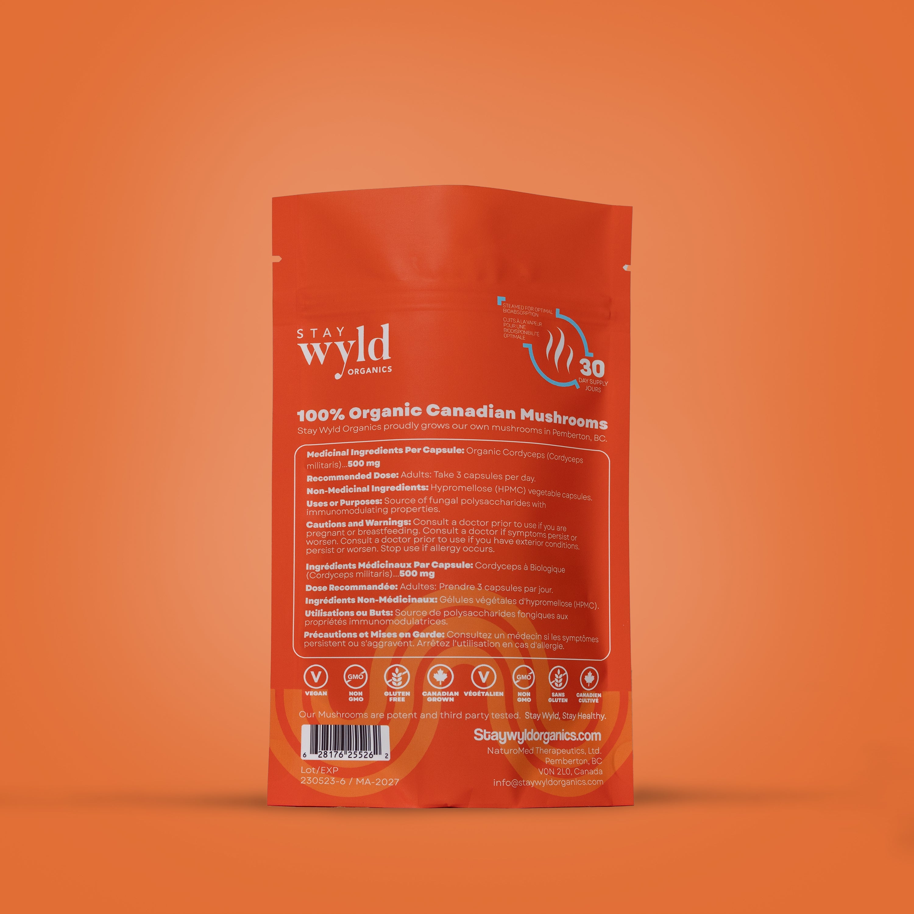 Cordyceps Mushroom Capsules