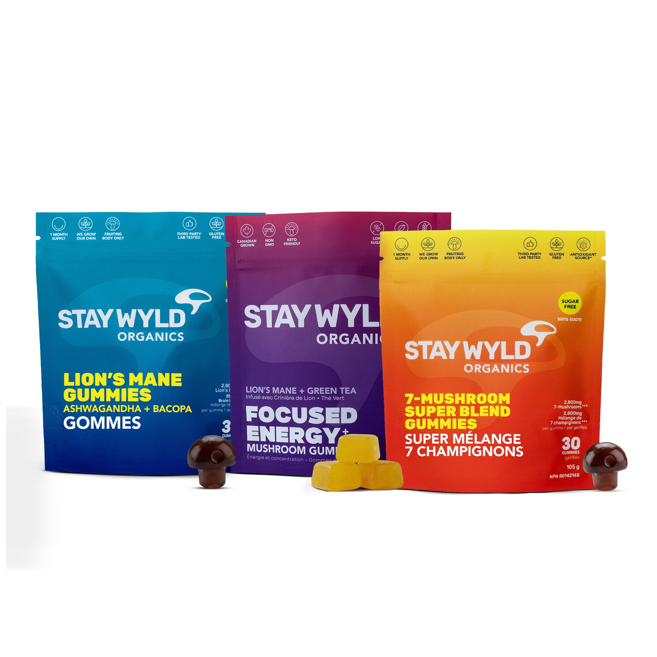 Super Mushroom Gummy Bundle | 20% Bundle Savings