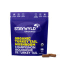 Capsules de champignons de queue de dinde