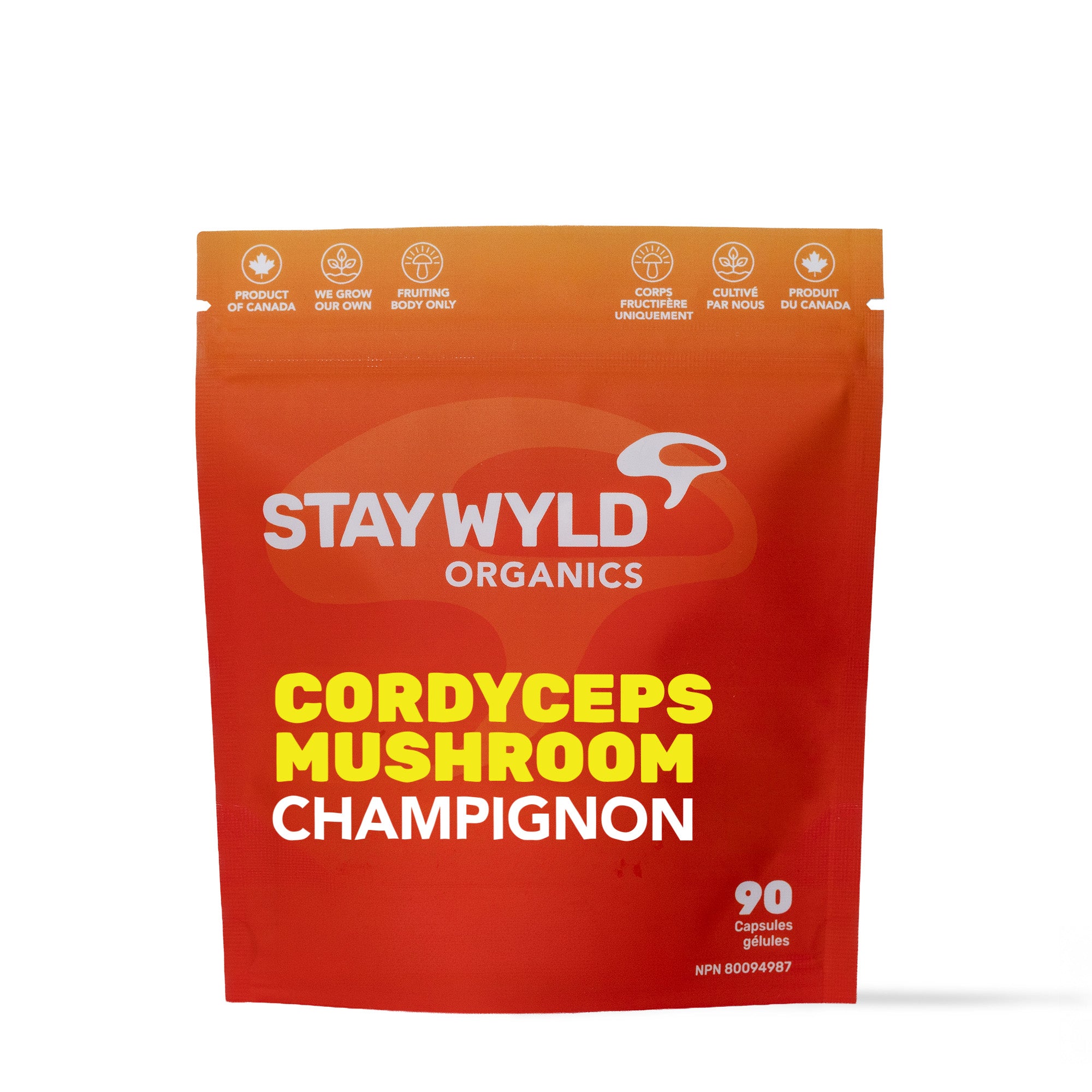 Cordyceps Mushroom Capsules | 90 Capsules