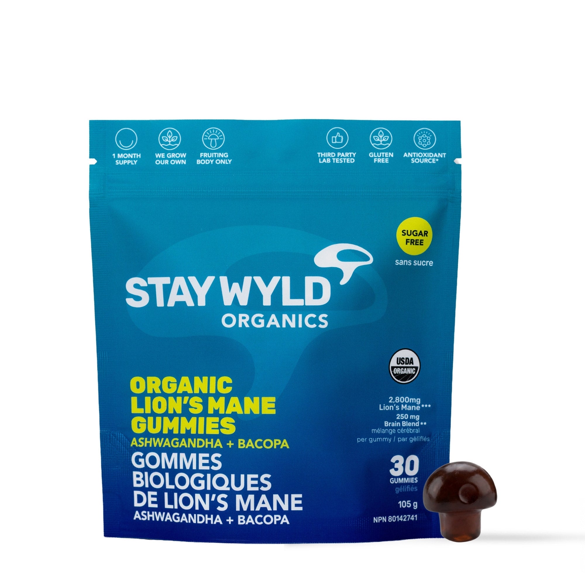 Lion's Mane Mushroom Gummies | 30 pack