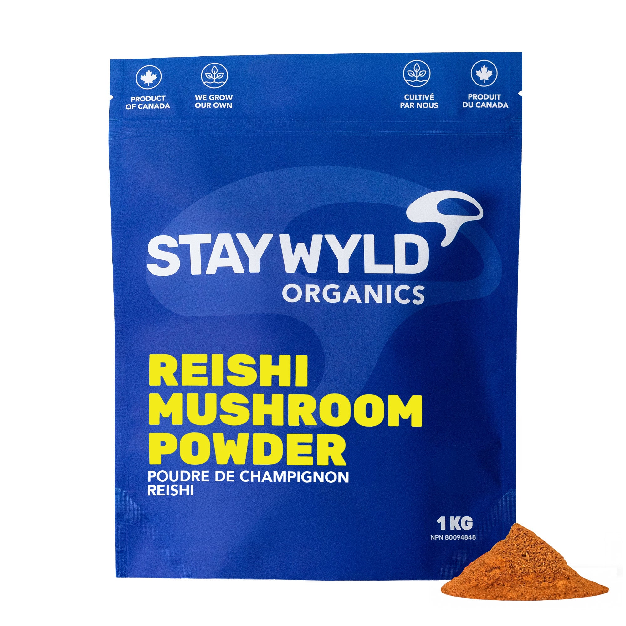 Reishi Mushroom Powder Bulk | 1kg