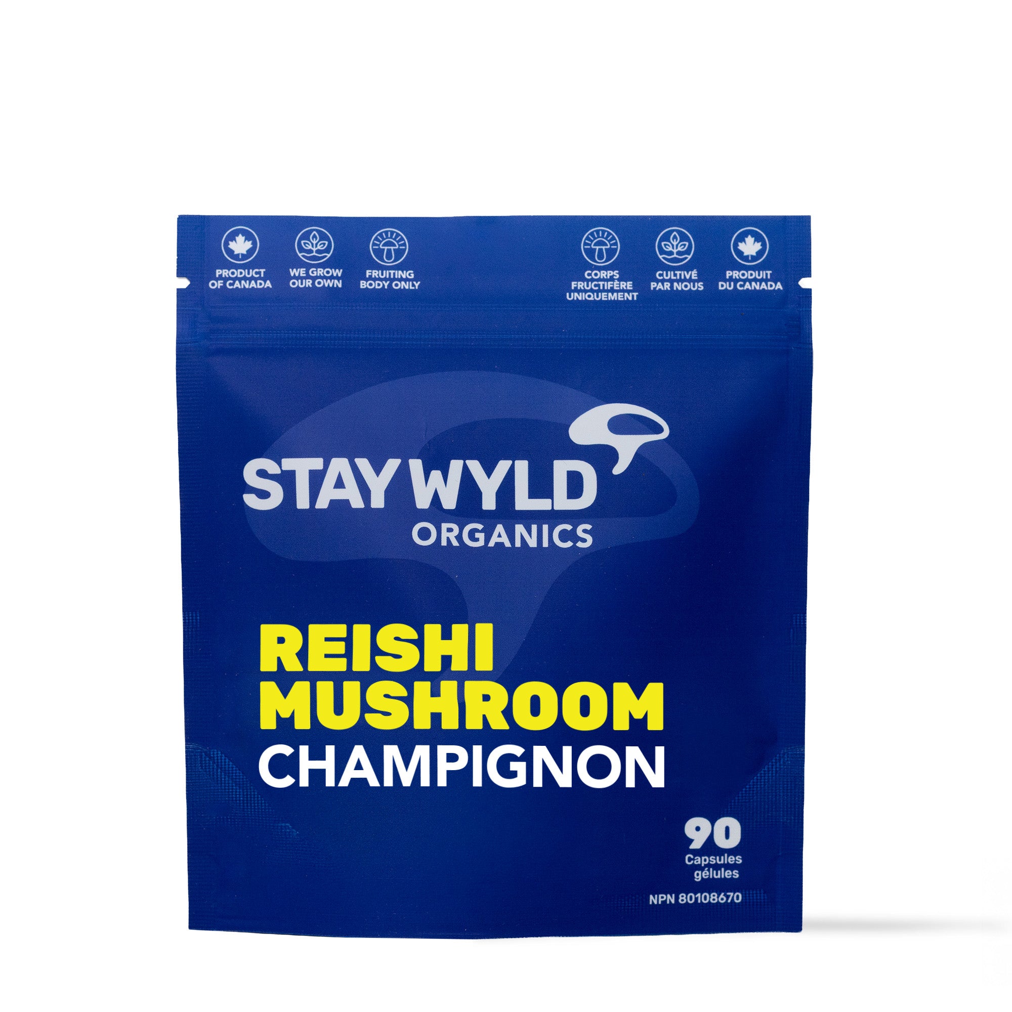Reishi Mushroom Capsules | 90 Capsules